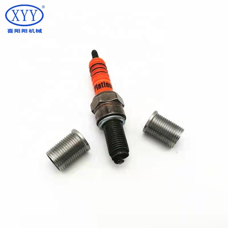 BS7751 Standard 304 Stainless Steel M12*1.25-M14*1.25-17mm Spark Plug Repair Kit Wire Thread Insert