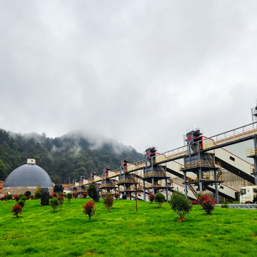 Modulare Hochgeschwindigkeits-Zuschlagstoffproduktionslinie zur Umweltsanierung im Stufengrubenbergbau