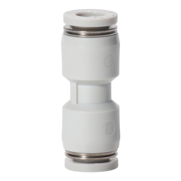 PU4-6-8-10-12 Pneumatic Quick Coupler Metal Hose Lock Tube Connector