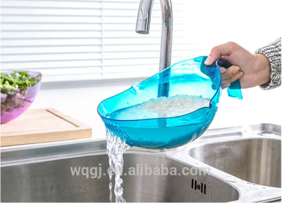 Fruits and Vegetables Plastic Drain Baskets With Dandle Draining Basket