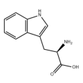 Poudre cristalline blanche d-tryptophane