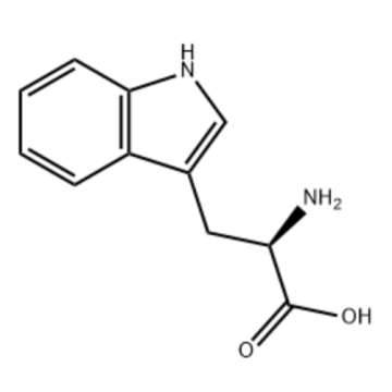 Polvo cristalino blanco D-triptófano