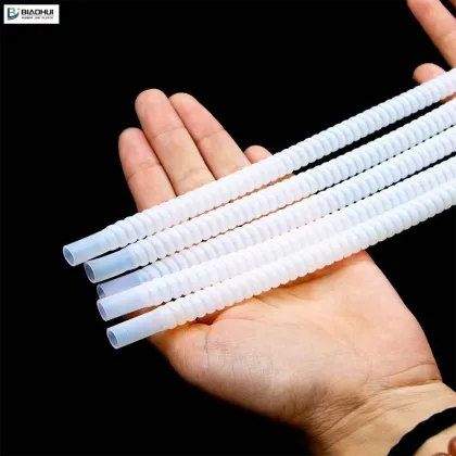 Flexible Corrugated FEP Tube Clear FEP Hose