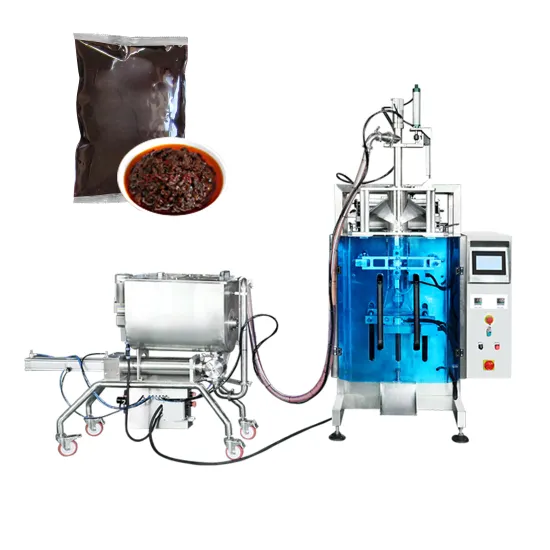 Automatic Bagged Jam and Tomato Paste Filling and Sealing Machine Supplier