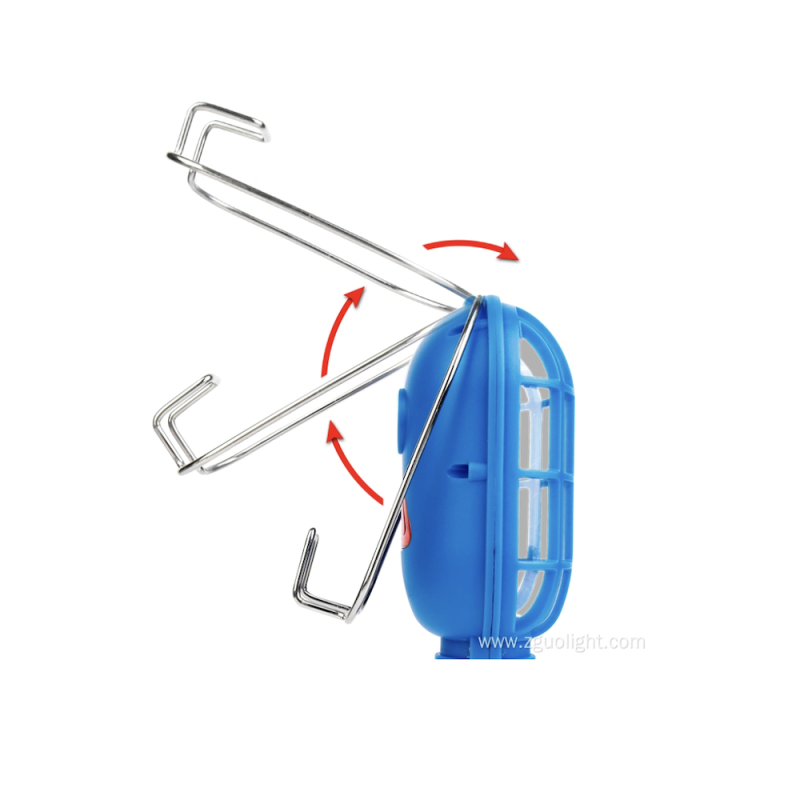 Working Flashlight Magnetic Iron Hook Clip Emergency Light