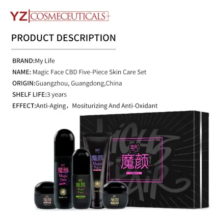 Magic Face CBD Five-Piece Skin Care Set