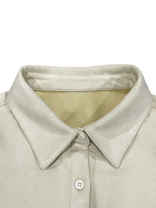 Ladies' khaki shirt