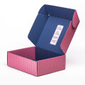 Logotipo personalizado Caixas de papelão para envio de mala direta Conjunto de cosméticos para envio de embalagens de papelão ondulado