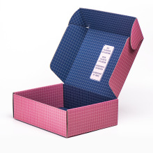 Custom Logo Cardboard Cosmetic Set Mailing Corrugated Boxes