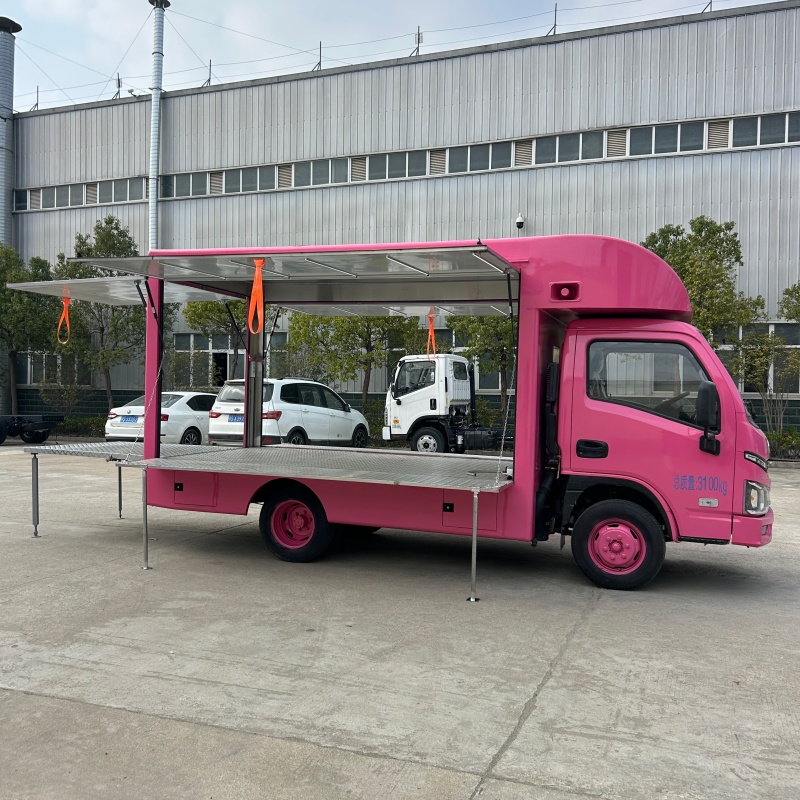 Multi-functional fast food truck;