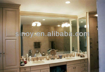 size 1830mm x 2440mm large frameless bathroom mirrors