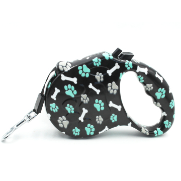 Long Dog Walking ABS Pet Automatic Traction Lead Telescopic Tractor Pressable Brake Buckle 5M