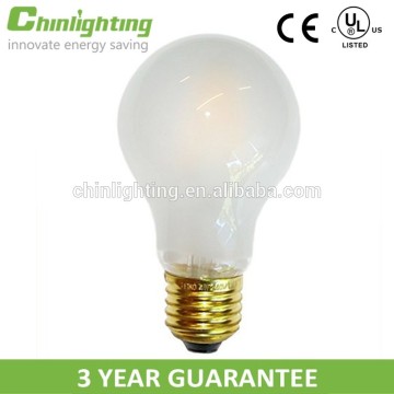 High quality frosted filament bulb led 6W Dimmable LED filament Bulb