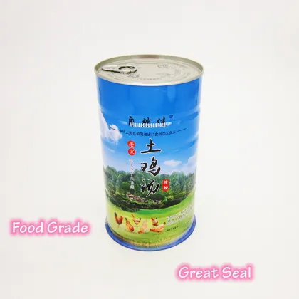 Tin Can for Soup Food