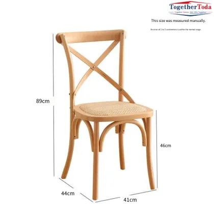 Leisure Vintage Style X Cross Outdoor Furniture Chair