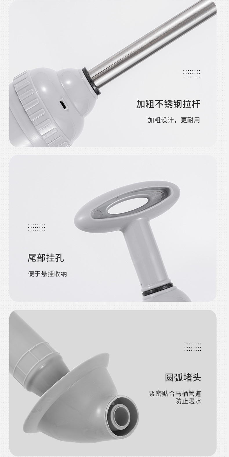 Easy Toilet Unclog Tool Air Pressure Toilet Plunger