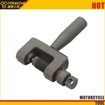 mechanics tool for motorcycle with chain breaker tool
