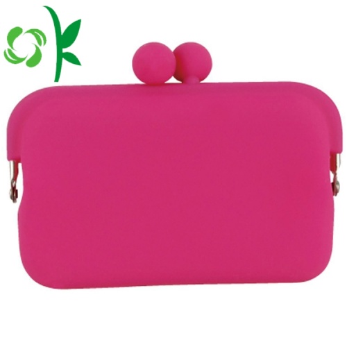 Silicone Chaveiro Fábrica Design Mulheres Bolsa Bolsa