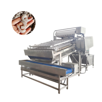 Shrimp Cleaning Machine: Prawn Removal and Dried Shrimp Skin Peeling Equipment