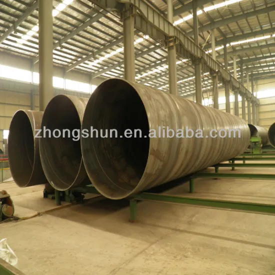 spirally steel pile pipes