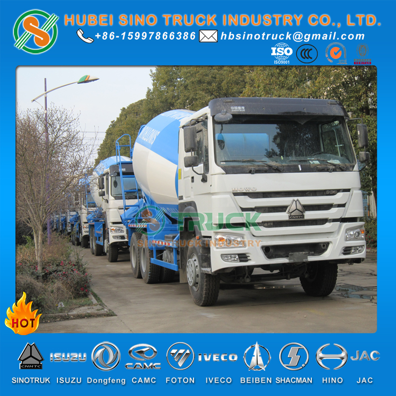 HOWO 9cbm Agitator Lorry