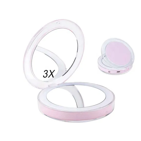 New USB Rechargeable Cosmetic Pocket LED Mirror Light: Your Ultimate Portable Makeup Solution
