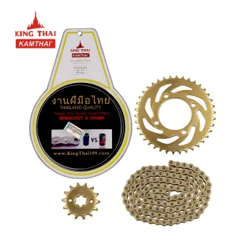 KAMTHAI Chain and Sprockets EXCITER 135 428 LC135 38T Gear for Yamaha
