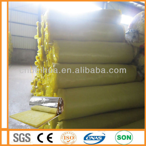 Glass Wool covered with aluminum reinforced kraft foil