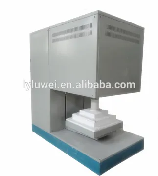 Luwei new type elevator bottom loading sintering furnace with energy saving materials(1700.C)