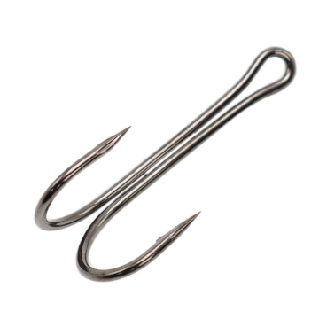 Katak Karbon Karbon Tinggi Borong Gagak Double Barbed Saltwater Fishing Cangkuk Memancing