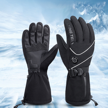 Sarung tangan panas termal reflektif tahan air dengan Thinsulate 3M untuk snowboarding dan sepeda motor