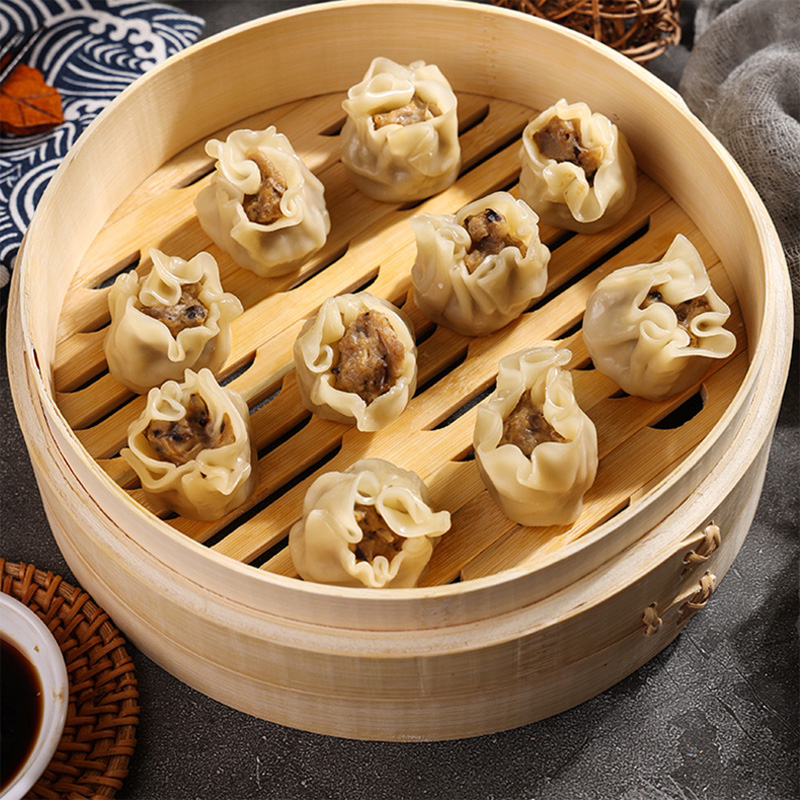 Свежая свинина и грибы ручной работы Шаомай