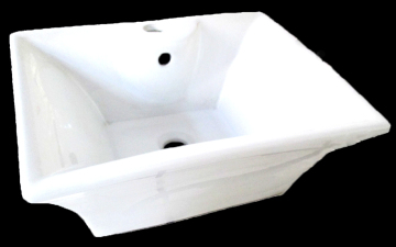 Ceramic Above Counter/Wall Hung Art Basin (NO. 705)