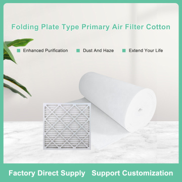 Coton de filtre à air primaire le plus récent non tissé