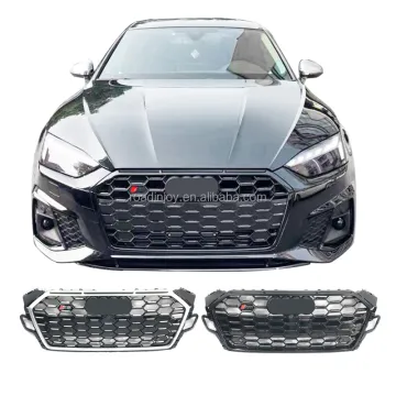 RS5 S5 Honeycomb Front Grille for Audi A5 B9/B9.5 2021-2022