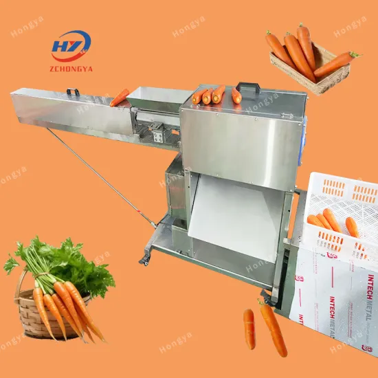 Blade Peeling Type Carrot Knife Peeling Machine: New Technology for Widespread Use