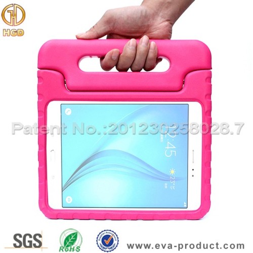 Perfect handle design rubber bumper tablet case for samsung galaxy tab s2 9.7 inch case