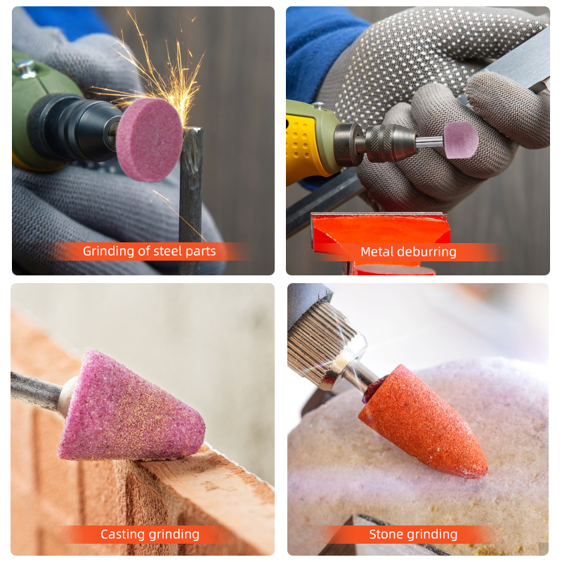 Customizable 100mm Polish Mounted Wheel