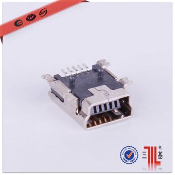 electrical usb wiring 5pin connectors mobile phone micro usb 5pin male female socket connector