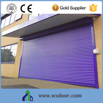 industries roller shutter door,automatic steel roller shutter, galvanized rolling steel shutter door