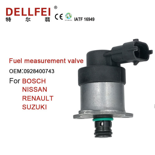 Valve de mesure du rail commun 0928400743 pour Bosch Nissan