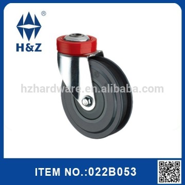 Steel shopping cart wheels