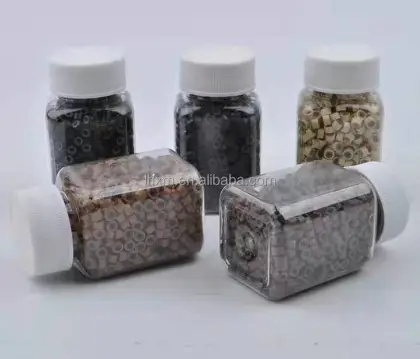 Chinese-Made Plastic Micro Ring Beads & Links