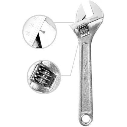 6" to 12" Portable Multifunctional Adjustable Wrenches - Bulk Quantity Custom Spanner Wrenches