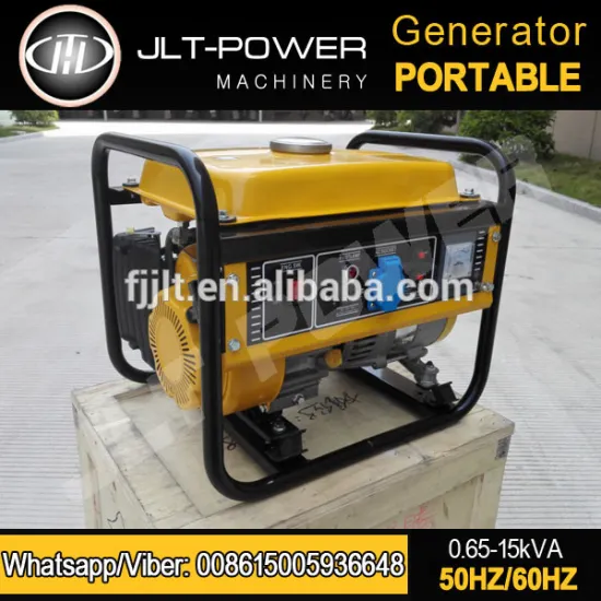 Manual start recoil start 1kva 1kw gasoline generator ohv engine petrol generator for home use