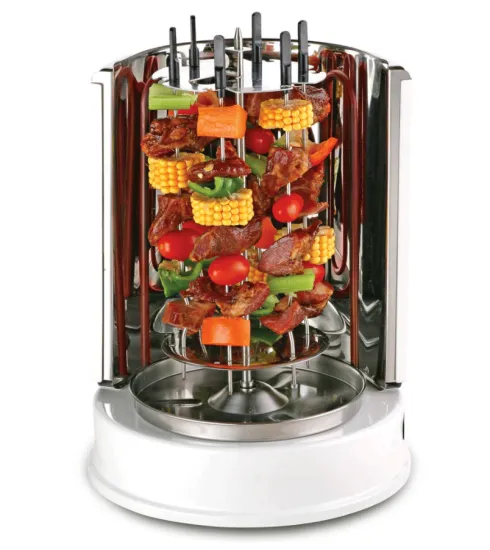 Electric vertical barbecue home