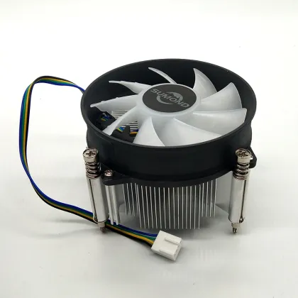 Sumond Factory Price Intel CPU Cooler Fan for LGA 115X Series - Quiet Color Light CPU Cooler