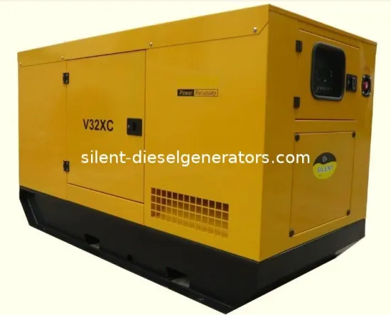 20kw / 25kva Silent Isuzu Diesel Generator 1500rpm 50hz V24su