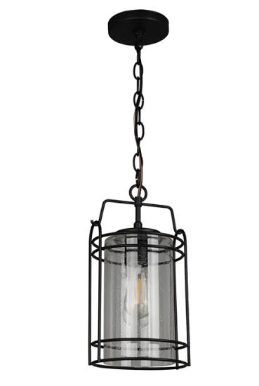 Outdoor Glass Hanging Pendant Lamp