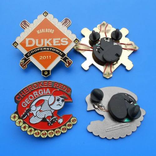 2014 Cooperstown LED Light Baseball Trading Pin, 2014 Die Struck Soft Enamel Cooperstown Baseball Badge